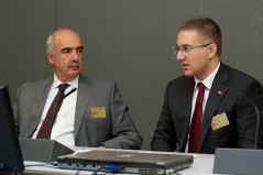 20 September 2012 Speaker Stefanovic and the President of the Hellenic Parliament
